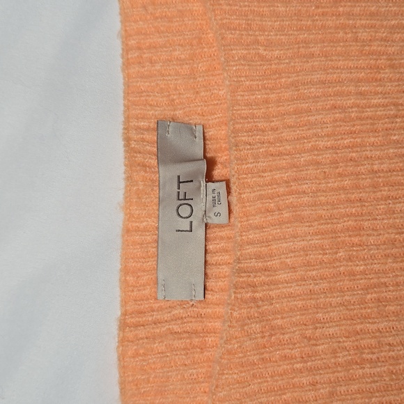 Loft Peach Color Tunic Sweater - Picture 7 of 7